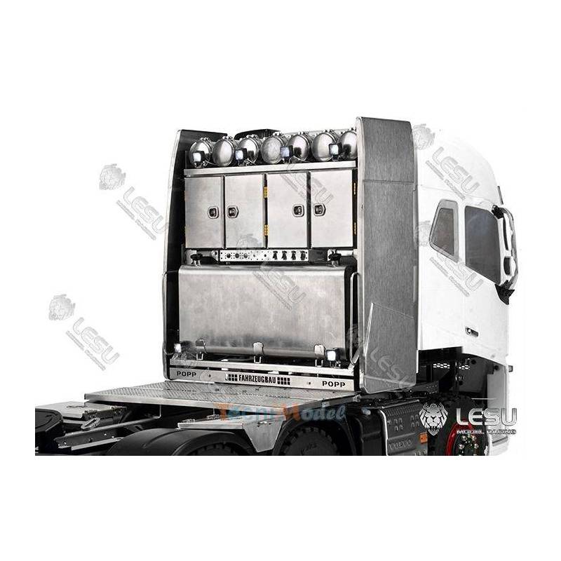 Rack d'équipement pour tracteur lourd RC Volvo FH16 1/14 par Lesu - LESU G-6238
