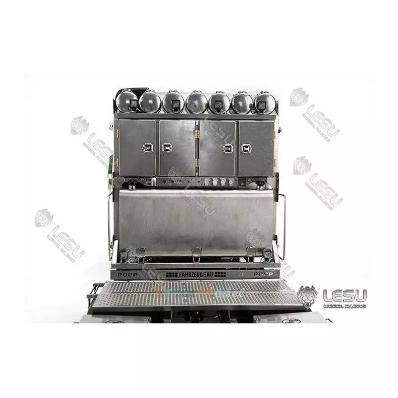 Equipment rack for Volvo FH16 1/14 RC heavy-duty tractor by Lesu - LESU G-6238