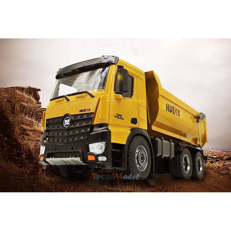 All Metal 1/16 RC Dump Truck by HUINA