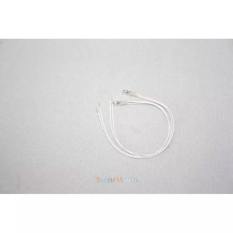 2 Ø3mm 6v/50mA colorless miniature bulbs / KRICK RO1654