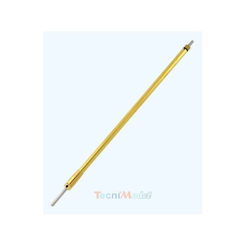 Arbre d'hélice Raboesch Ø4mm étanche et sans entretien, avec joint à lèvre.