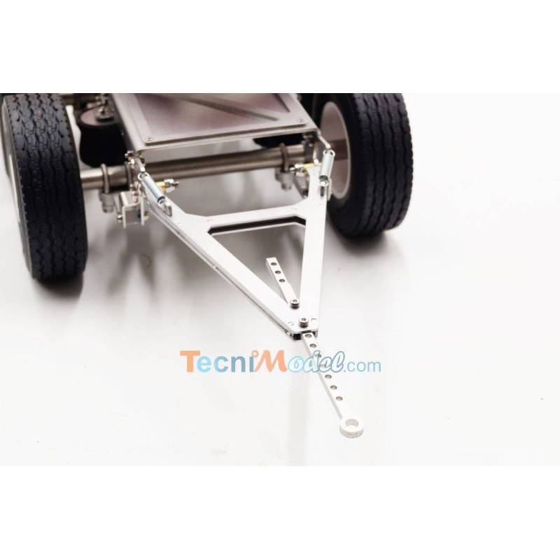 Dolly à 2 essieux pour semi-remorques à l’échelle 1/14ème - Scale Parts SP-03-04-030