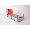 Plateau à ridelles en métal pour camion rc porteur 3 essieux 1/14