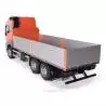 Plateau à ridelles en métal pour camion rc porteur 3 essieux 1/14
