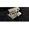 Support de batterie intérieur pour cabine de Arocs Tamiya 1/14 Scale-Parts SP-01-04-048