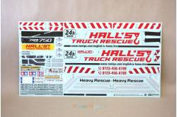 Stickers for Tamiya Volvo Tow Truck 58362
