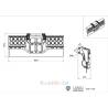 Pare-choc arrière avec feux ronds et lowbar pour camion européen 1/14 - LESU S-1260