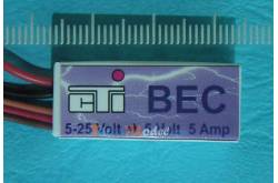 Module d'alimentation BEC CTI "CTI-BEC" 5V 5A - Alimentation stabilisée 5 volts et 5 ampères à partir d'une alimentation de 5 à 