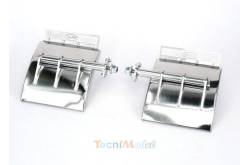 Pair of rear fenders with Peterbilt emblem for US 1/14 truck - LESU GW-K007-A