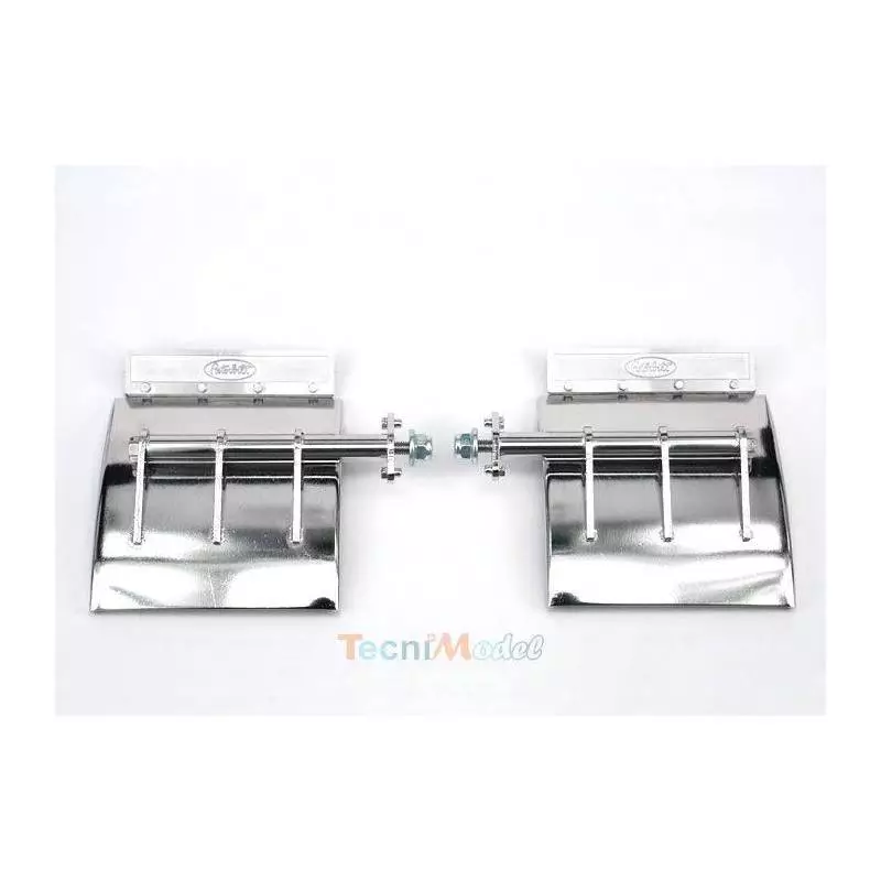 Paire de garde-boues arrière avec emblème Peterbilt pour camion US 1/14 - LESU GW-K007-A