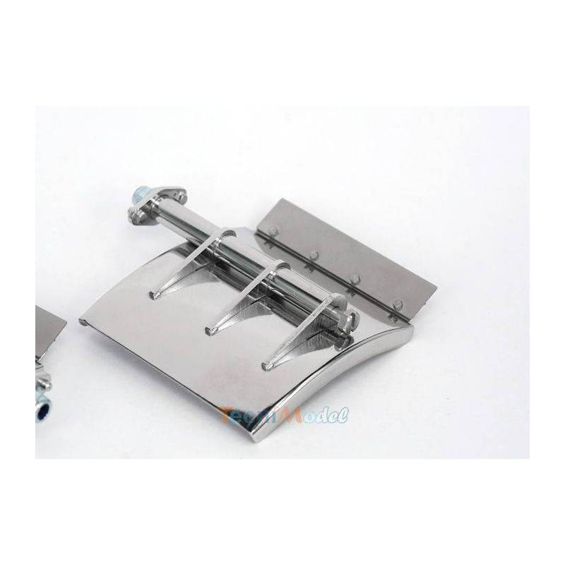 Paire de garde-boues arrière pour camion US 1/14 - LESU GW-K007-B