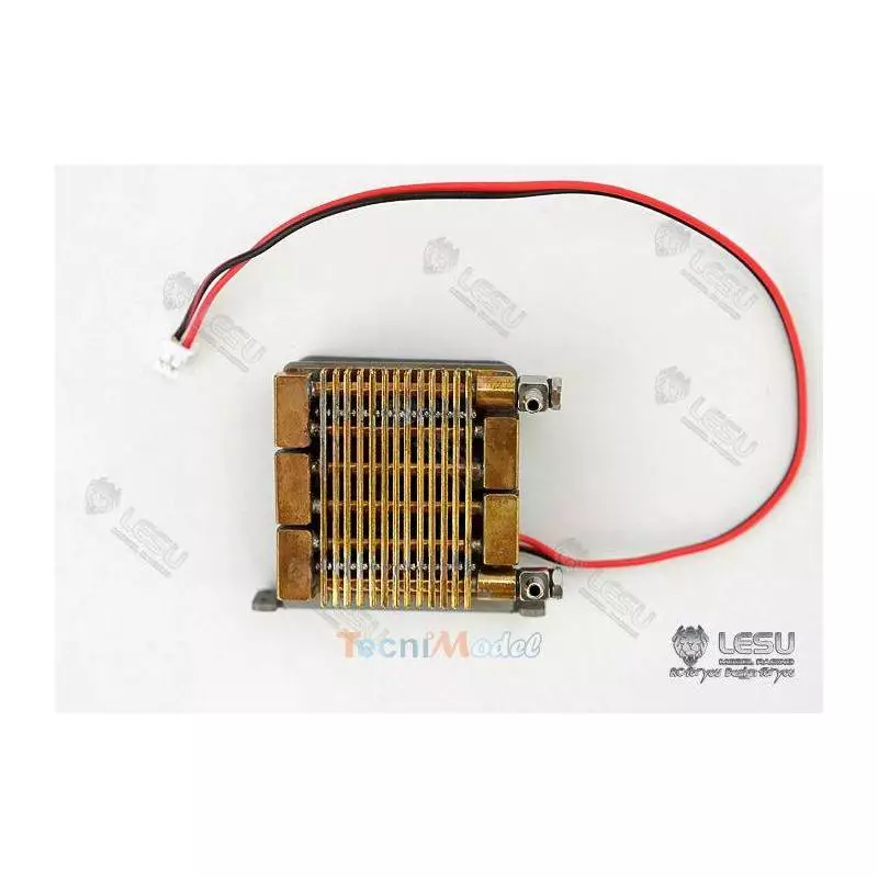 Radiateur d'huile hydraulique de petite taille LESU Y-1527-A pour engin de chantier RC
