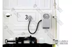 Climatisation de cabine factice pour camion rc 1/14