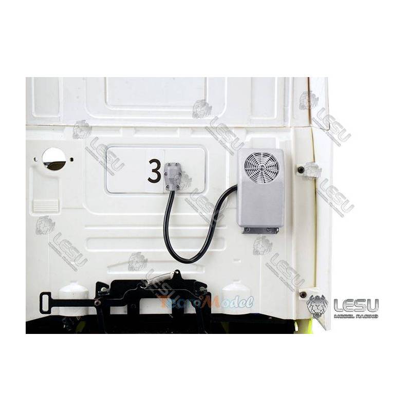 Climatisation de cabine factice pour camion rc 1/14 LESU G-6220