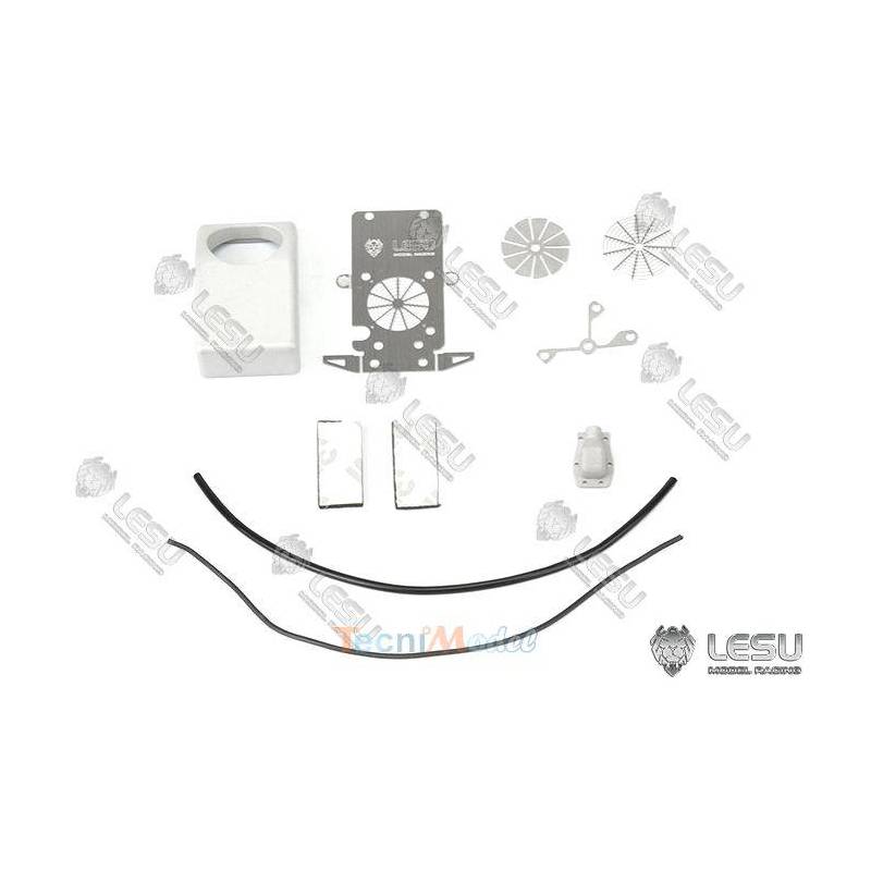 Climatisation de cabine factice pour camion rc 1/14 LESU G-6220