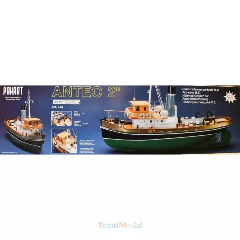 ANTEO Tugboat 1/30 by Mantua Models