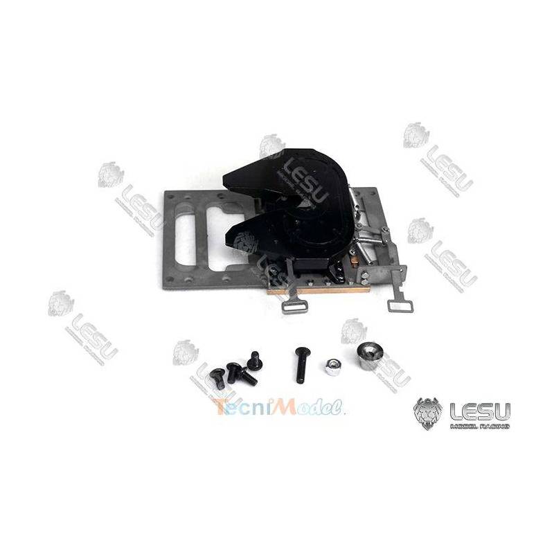 Sellette en aluminium LESU M-7704-B à position réglable pour camion rc Tamiya et Lesu, non-compatible avec les remorques Tamiya 