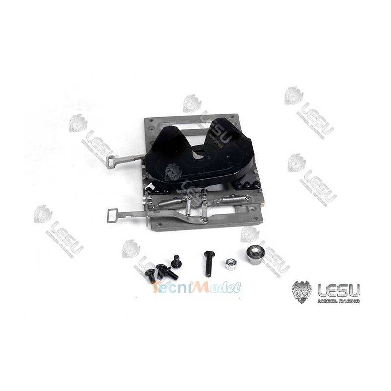 Sellette en aluminium LESU M-7704-B à position réglable pour camion rc Tamiya et Lesu, non-compatible avec les remorques Tamiya 