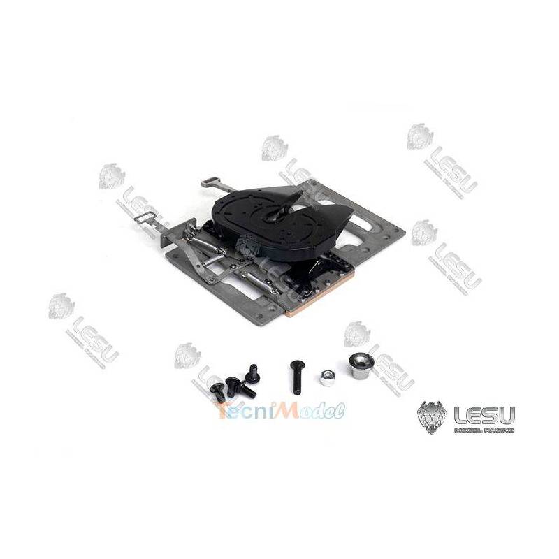 Sellette en aluminium LESU M-7704-B à position réglable pour camion rc Tamiya et Lesu, non-compatible avec les remorques Tamiya 