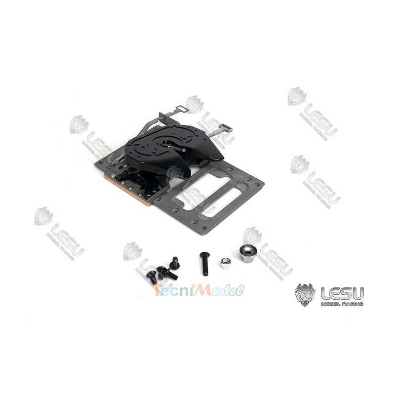 Sellette en aluminium LESU M-7704-B à position réglable pour camion rc Tamiya et Lesu, non-compatible avec les remorques Tamiya 