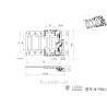 Sellette en aluminium LESU M-7704-A à position réglable pour camion rc Tamiya et Lesu, compatible avec les remorques Tamiya et C