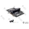 Sellette en aluminium LESU M-7704-A à position réglable pour camion rc Tamiya et Lesu, compatible avec les remorques Tamiya et C