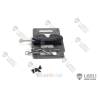 Sellette en aluminium LESU M-7704-A à position réglable pour camion rc Tamiya et Lesu, compatible avec les remorques Tamiya et C