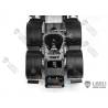 Sellette en aluminium LESU M-7704-A à position réglable pour camion rc Tamiya et Lesu, compatible avec les remorques Tamiya et C
