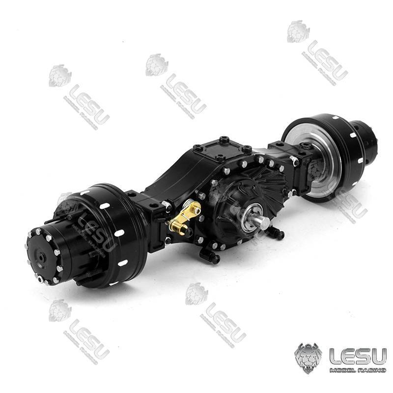 Lot de 3 ponts LESU avec différentiels inter-ponts pour 6x6