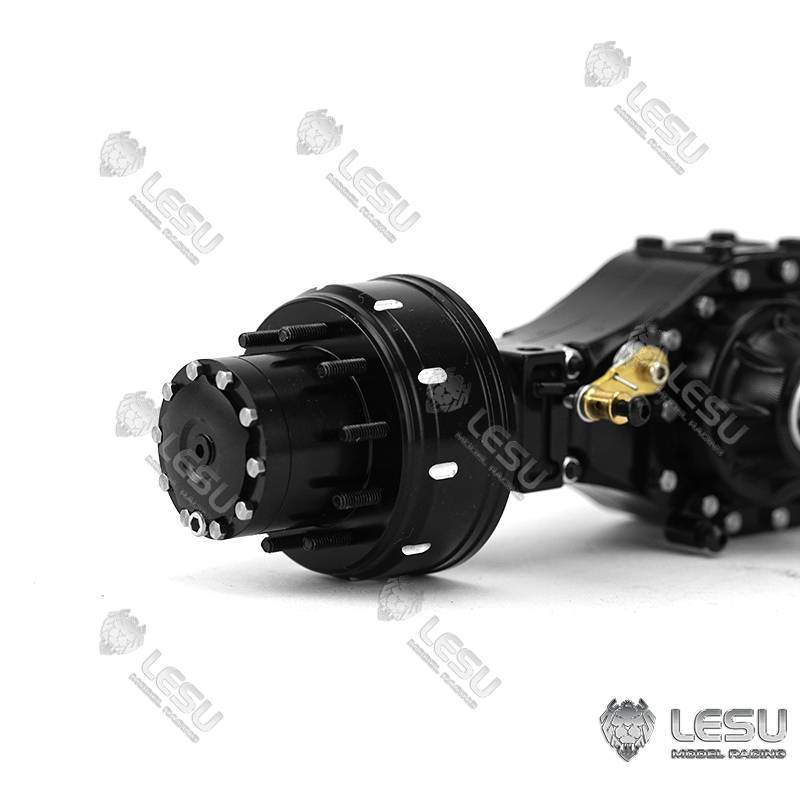 Lot de 3 ponts LESU avec différentiels inter-ponts pour 6x6