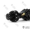 Lot de 3 ponts LESU avec différentiels inter-ponts pour 6x6