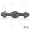 Set of 3 LESU axles with inter-axle differentials for 6x6 RC Trucks.