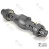 Set of 3 LESU axles with inter-axle differentials for 6x6 RC Trucks.