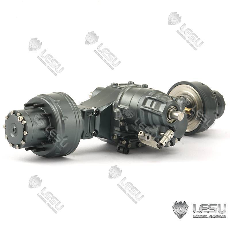 Lot de 3 ponts LESU avec différentiels inter-ponts pour 6x6