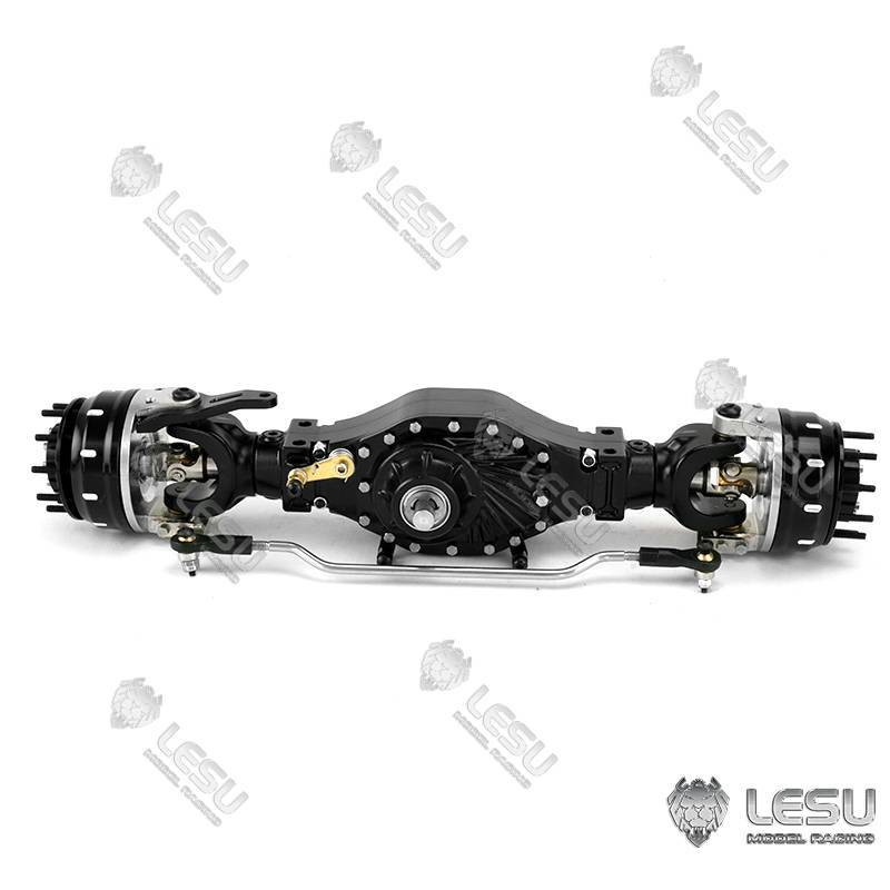 Lot de 3 ponts LESU avec différentiels inter-ponts pour 6x6