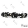 Set of 3 LESU axles with inter-axle differentials for 6x6 RC Trucks.