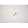 2 Ampoules miniatures Ø3mm 6v/50mA vertes KRICK RO1656