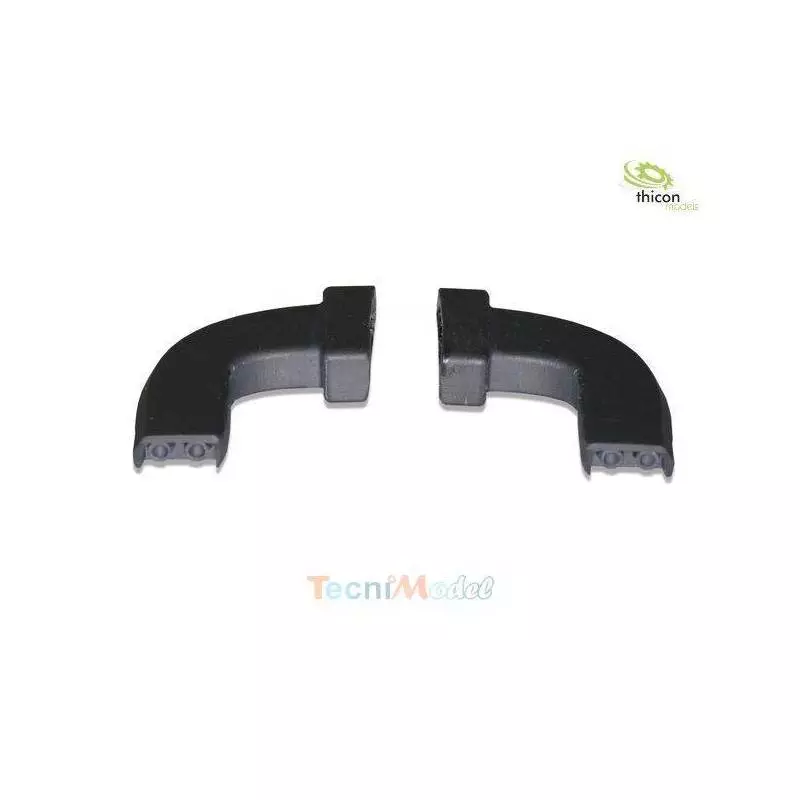 Paire de rétroviseurs caméras (mirrorcam) pour Mercedes Actros et Arocs Tamiya 1/14 / THICON MODELS 50269