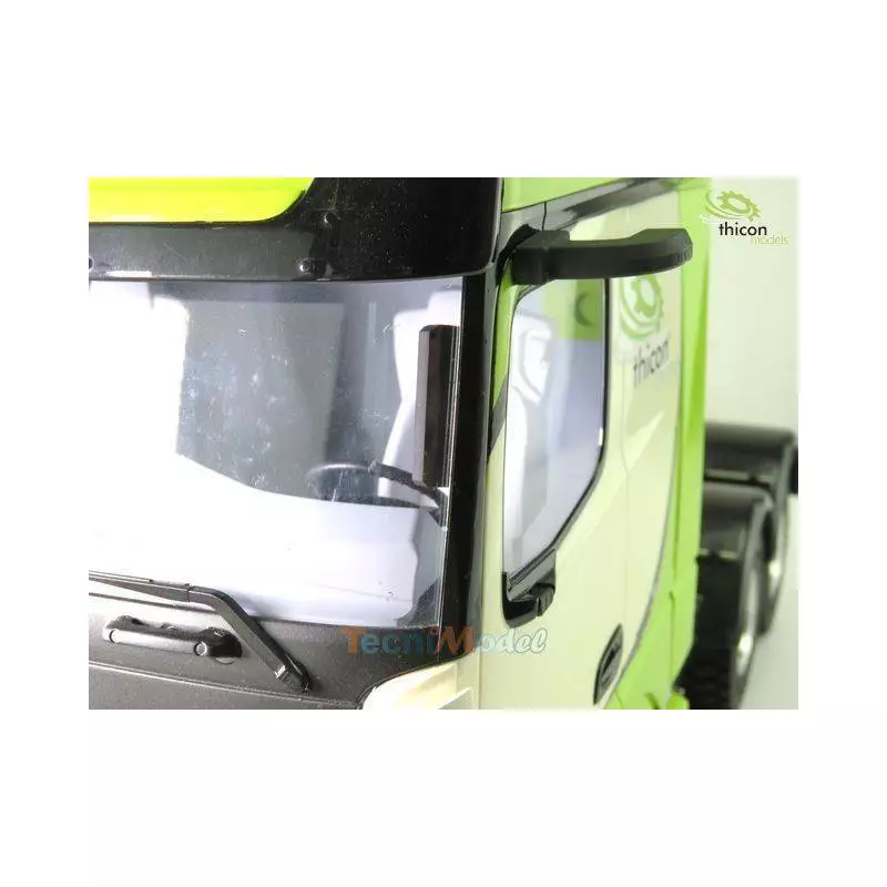 Paire de rétroviseurs caméras (mirrorcam) pour Mercedes Actros et Arocs Tamiya 1/14 / THICON MODELS 50269