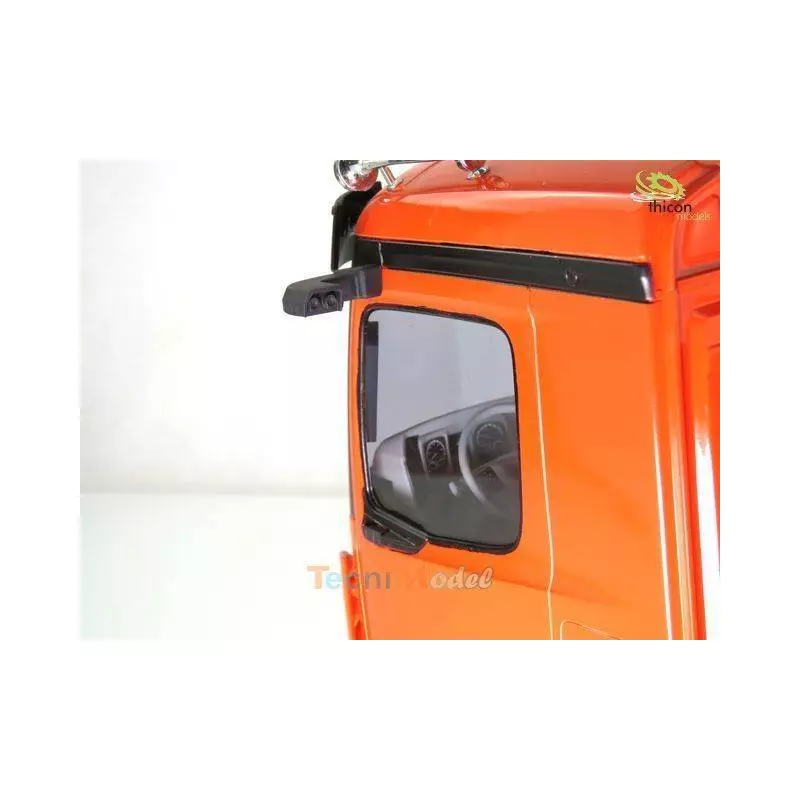 Paire de rétroviseurs caméras (mirrorcam) pour Mercedes Actros et Arocs Tamiya 1/14 / THICON MODELS 50269