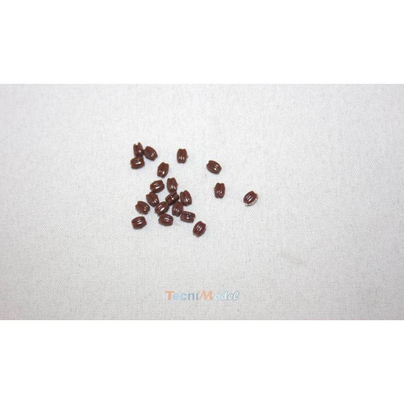 20 Poulies Simples en plastique 4mm AERONAUT 522054