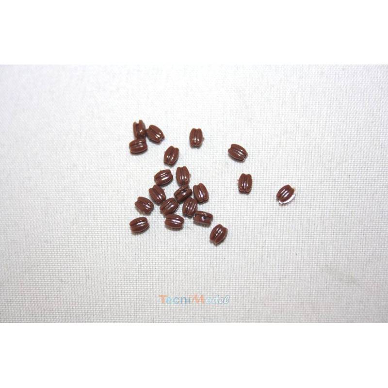 20 6mm Plastic Single Block 