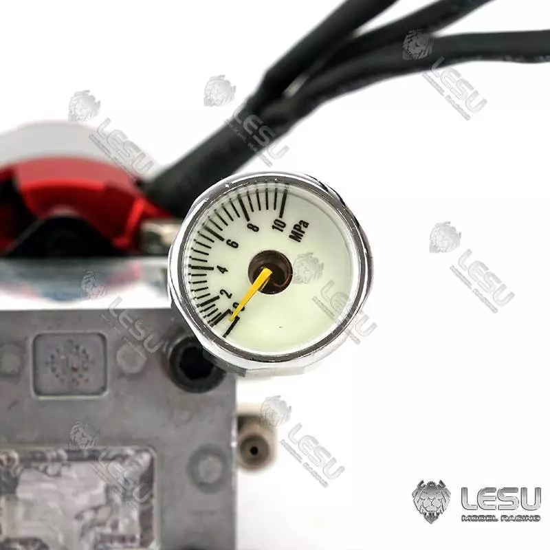 Pompe hydraulique LESU avec manomètre