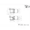 Pompe hydraulique LESU avec manomètre LESU Y-1528