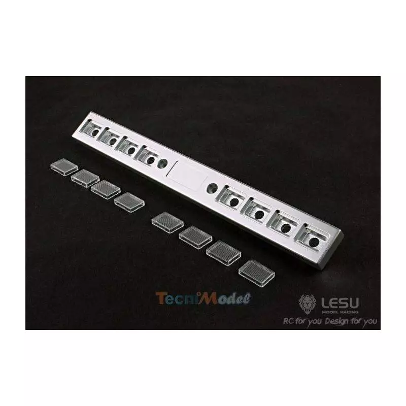 Pare-chocs arrière pour camion RC américain Tamiya 1/14 réf : GW-K002
