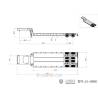 2 axles steel trailer LESU LS-A0005
