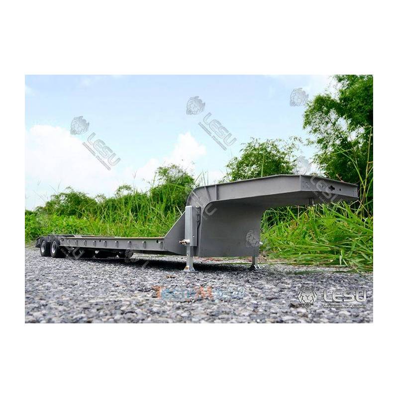 2 axles steel trailer LESU LS-A0005