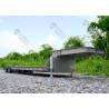 2 axles steel trailer LESU LS-A0005