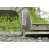 2 axles steel trailer LESU LS-A0005