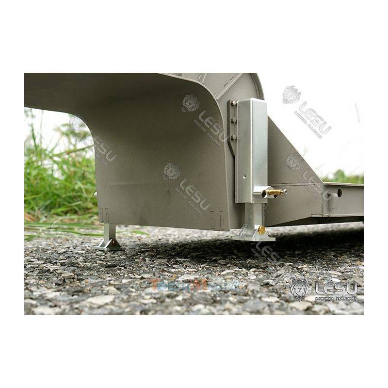 2 axles steel trailer LESU LS-A0005